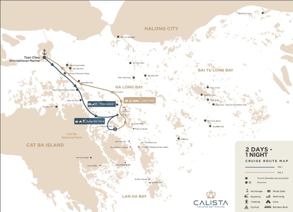 Fotografie z fotogalerie ubytování Calista Halong Bay Cruise v destinaci Ha Long
