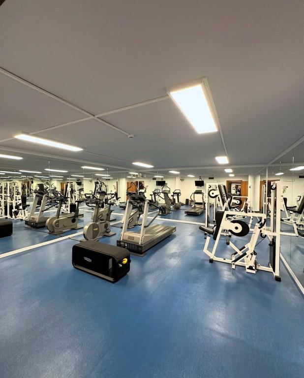 Fitness centrum a/nebo fitness zařízení v ubytování Best Western Hotel Fiera Verona