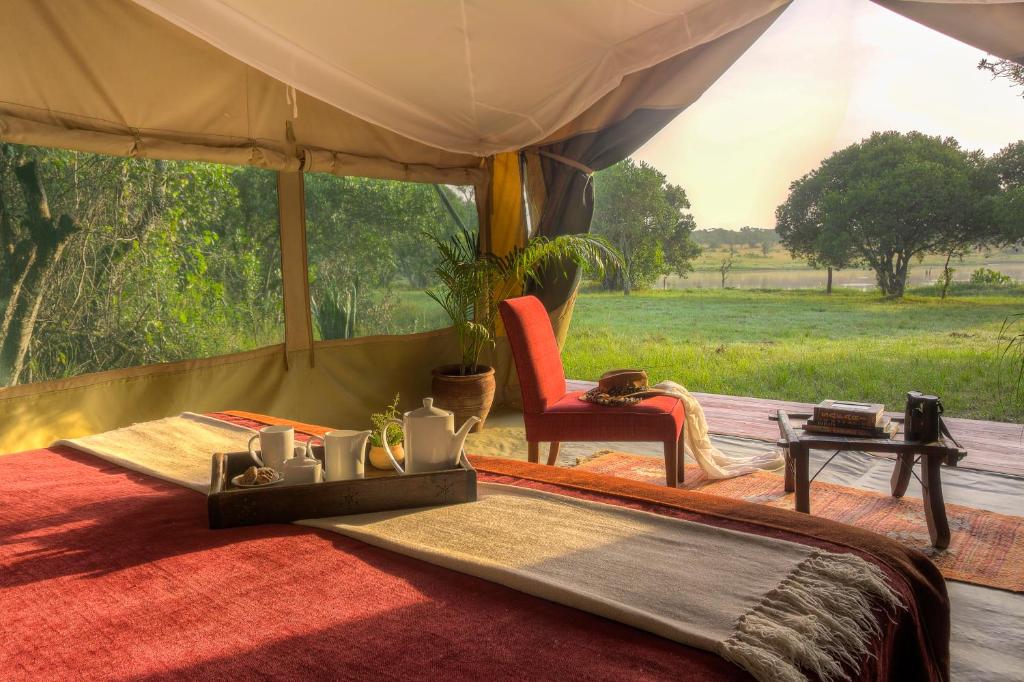 Zahrada ubytování Kicheche Laikipia Camp