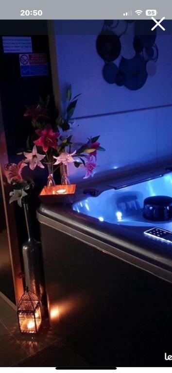 Suite romantique Au cœur du Spa avec jacuzzi et sauna privatif proche de Toulouse
