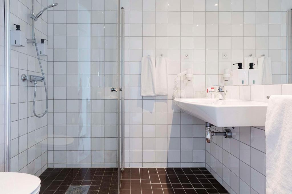 Koupelna v ubytování Scandic Sluseholmen