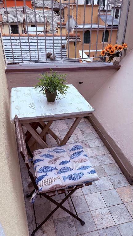 Balkón nebo terasa v ubytování Da Isabella