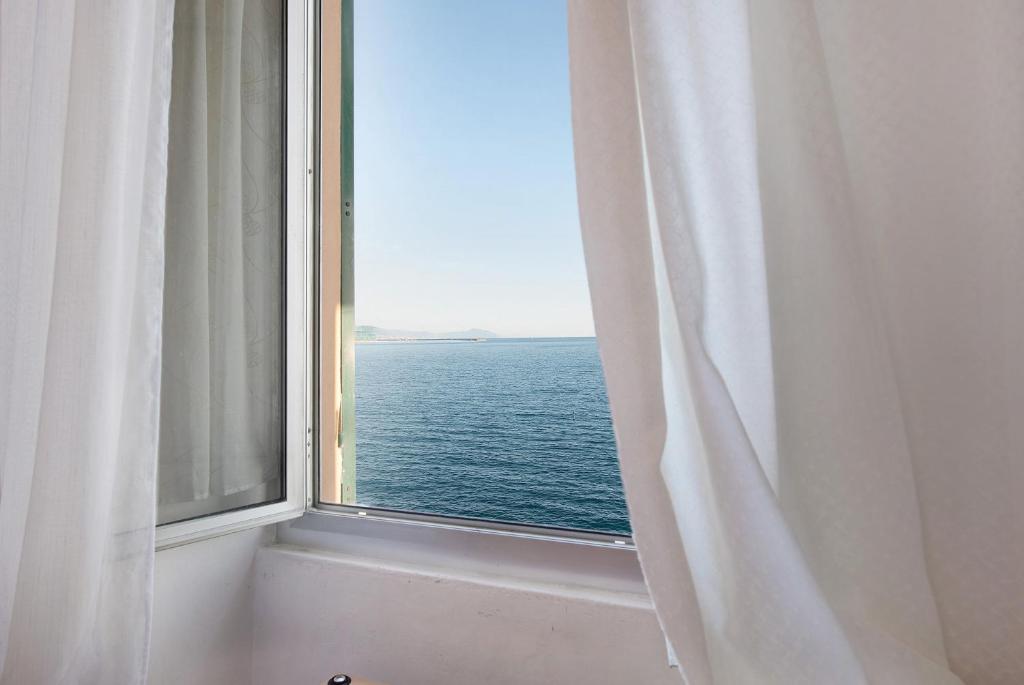 Ein allgemeiner Meerblick oder ein Meerblick von der Ferienwohnung aus