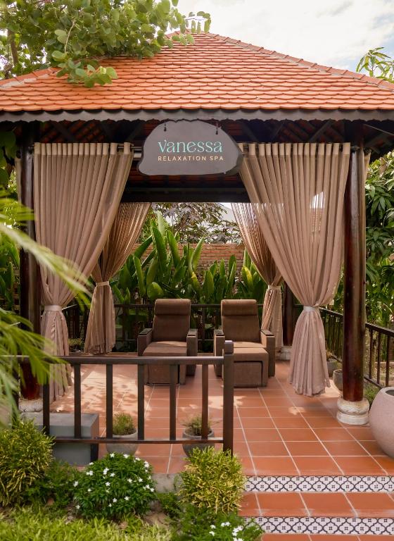 Zahrada ubytování The An Bang Vanessa - Indochine Boutique Hotel