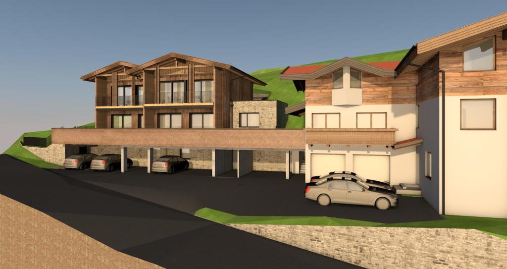 Budova, v ktorej sa apartmán nachádza