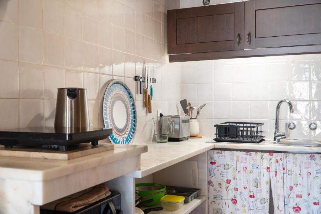 Kuchyň nebo kuchyňský kout v ubytování Casa Bolacha