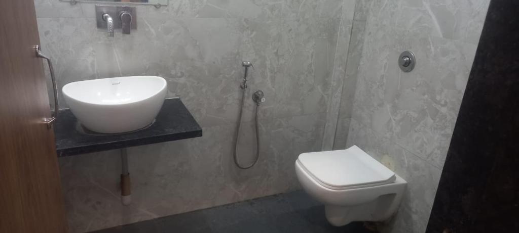 Koupelna v ubytování Hotel Sangam sagar