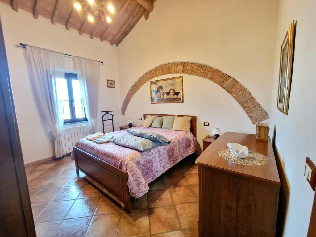 La Garitta - Tuscany Suites & Apartments 10 min Pisa-Livorno-Sea - Free Park AC - Appartement 1 Chambre De Luxe Avec Vue Sur Jardin