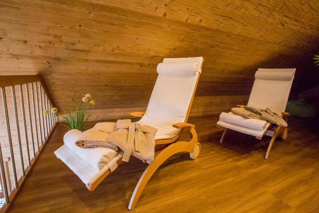 Lázně a/nebo wellness v ubytování Chalet Hüttenzauber