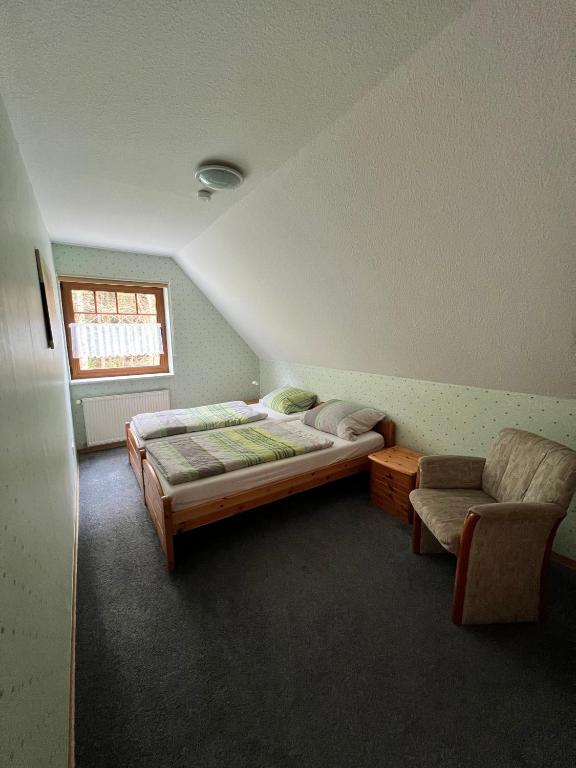 Ein Bett oder Betten in einem Zimmer der Unterkunft Alex HA03