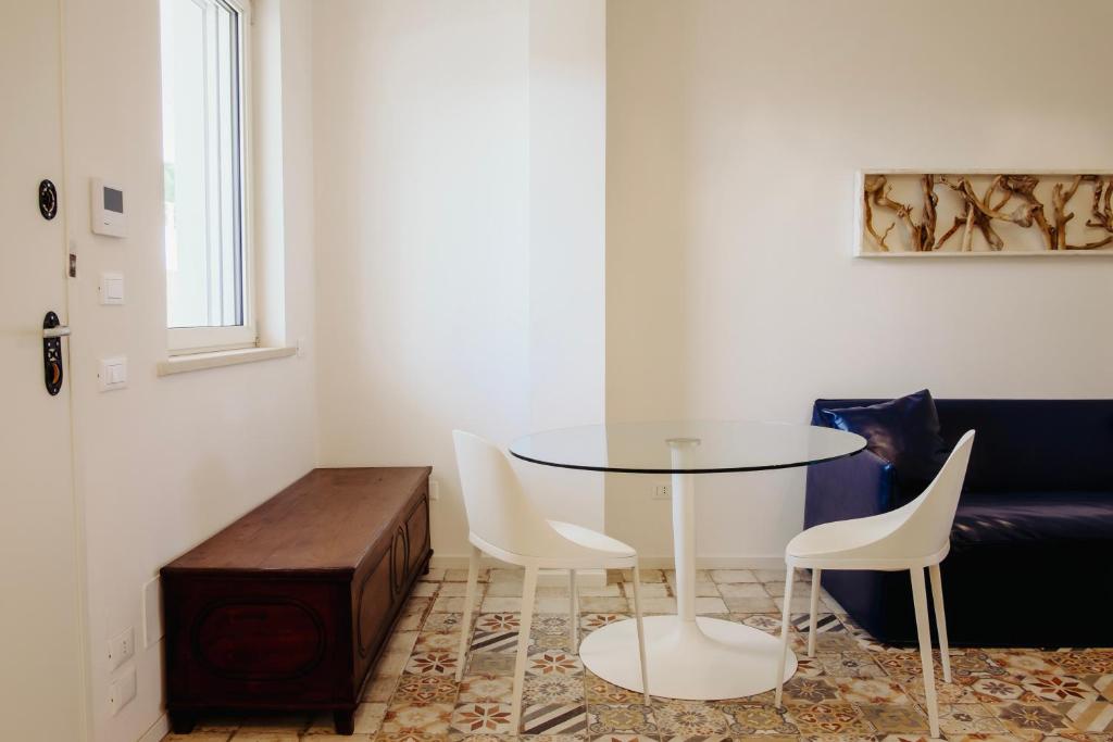 Posezení v ubytování Venti D'Amare Suites