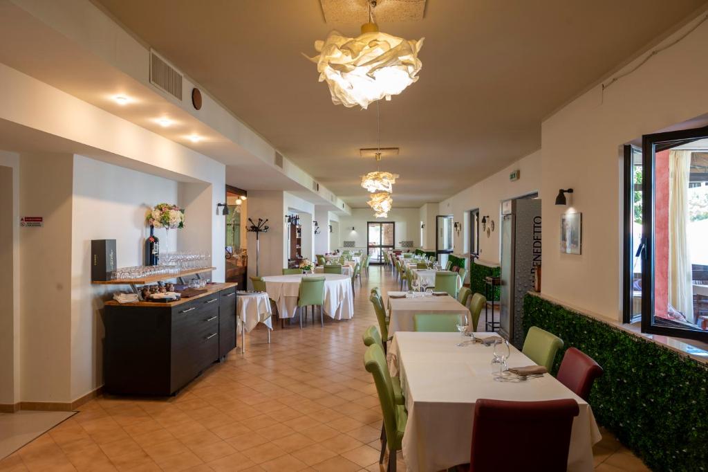 Restaurace v ubytování La Carrozza d'Oro