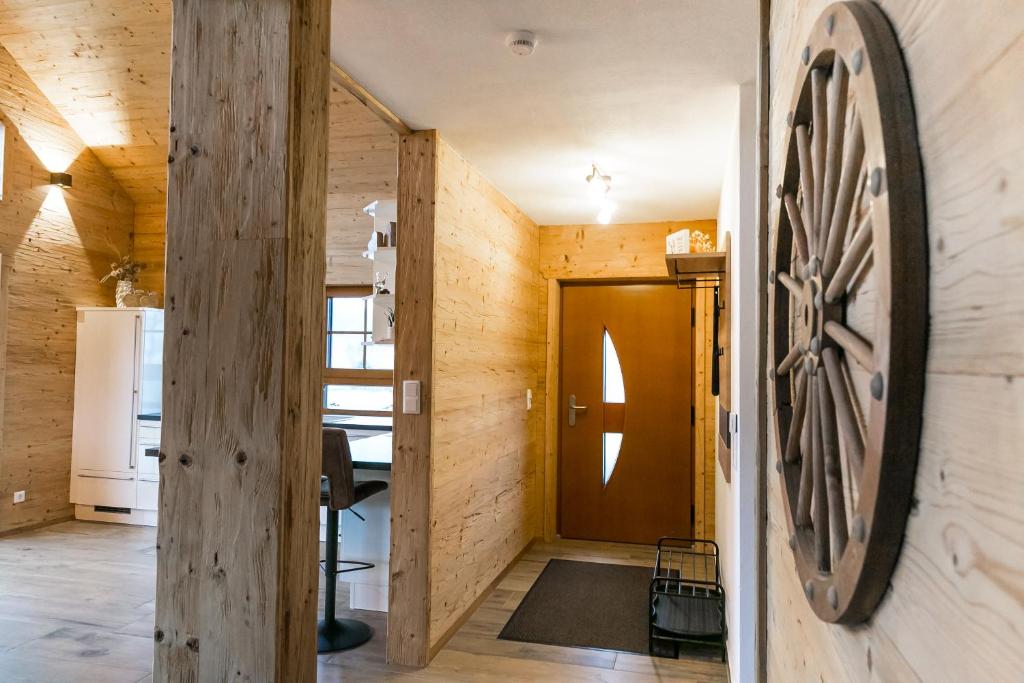 Koupelna v ubytování Chalet Hüttenzauber