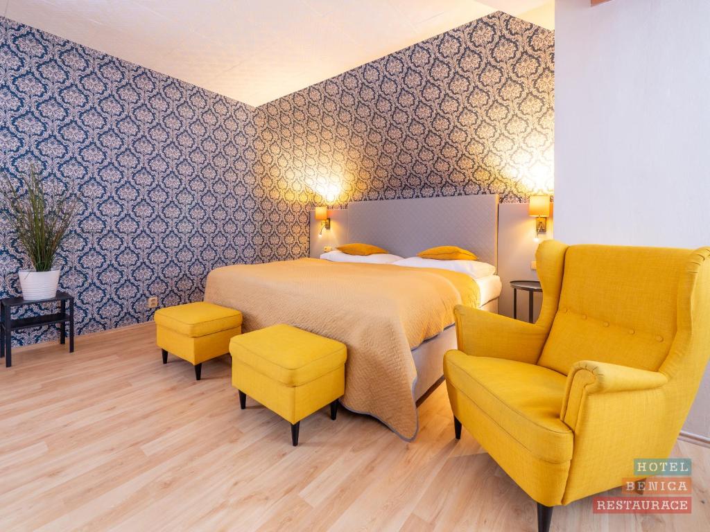 Zona de estar de Hotel Benica
