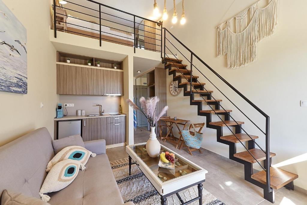 Posezení v ubytování Flamingo View Suites & Villas