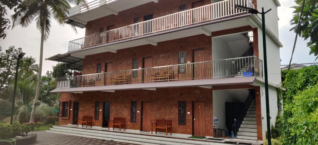 Budova, kde se apartmán nachází