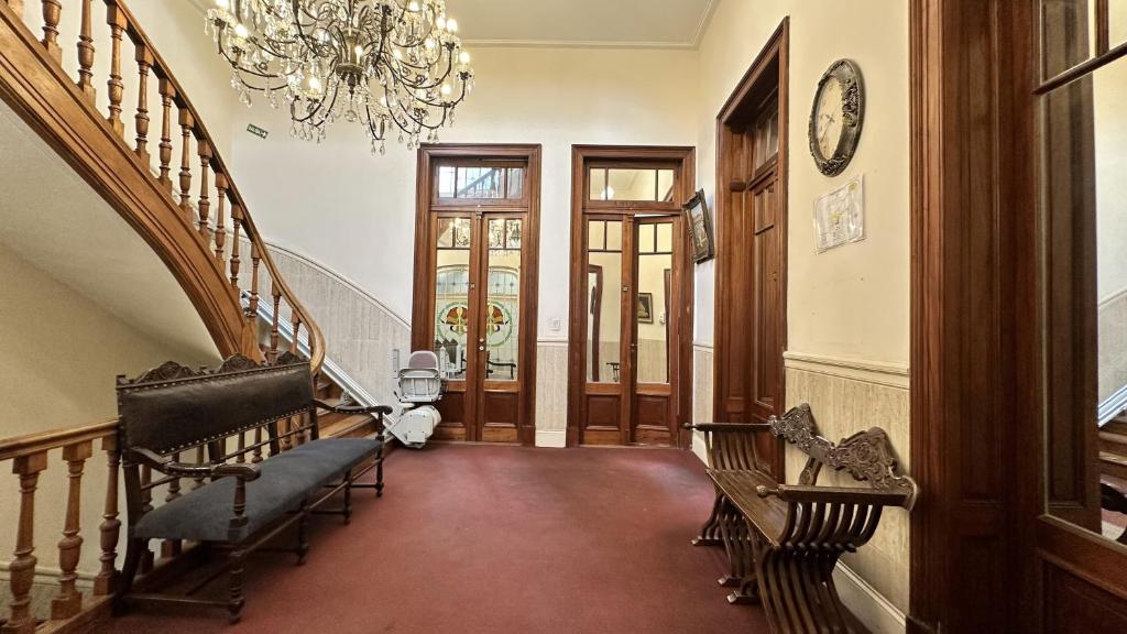 Χώρος καθιστικού στο Residencia AMFE
