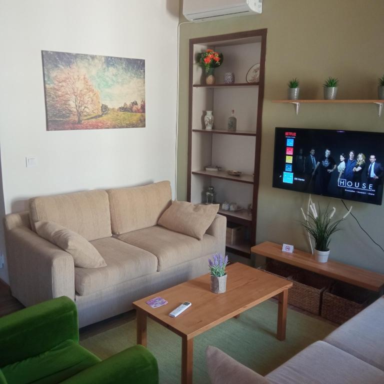 Posezení v ubytování GS Home