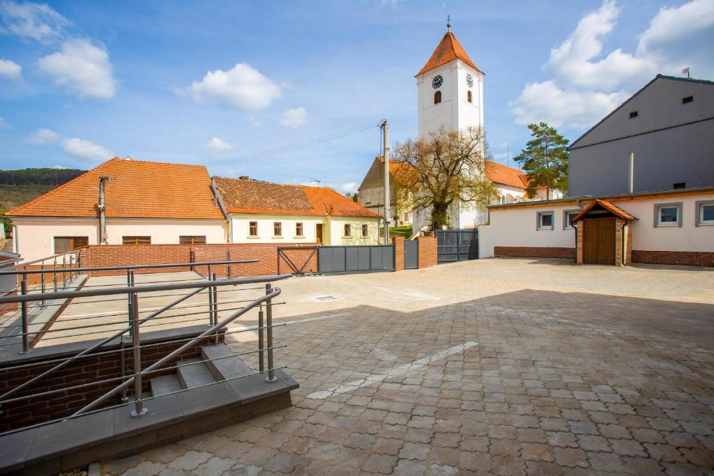 Budova, kde se penzion nachází