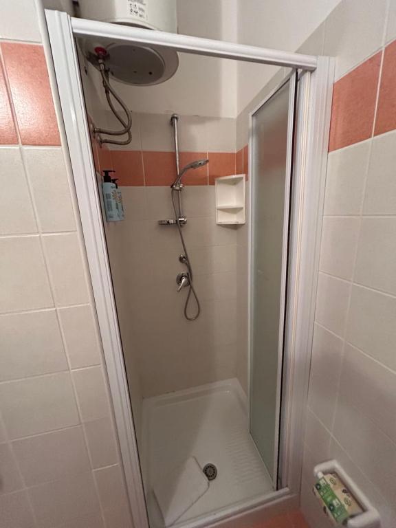 Koupelna v ubytování La casa di Vicky