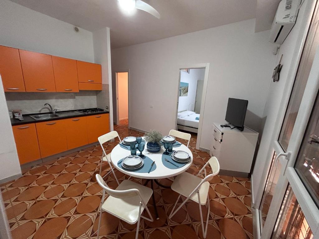 Kuchyň nebo kuchyňský kout v ubytování La casa di Vicky