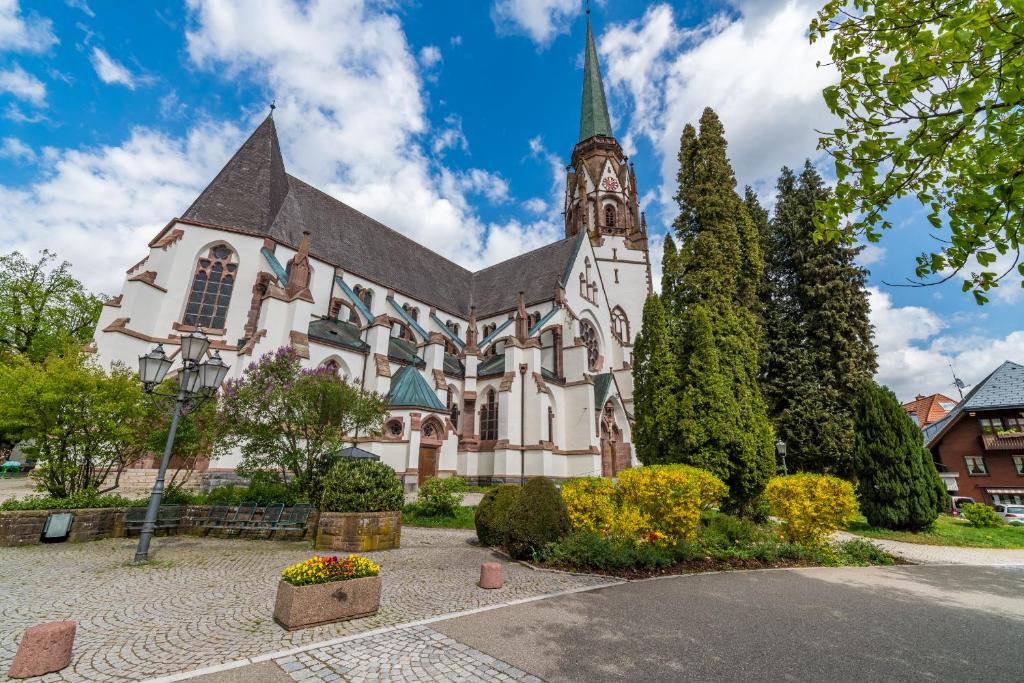 Ein Garten an der Unterkunft Ferienwohnung Kleine Auszeit
