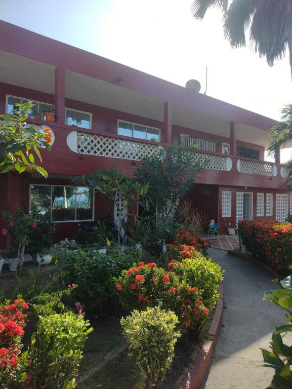 Zahrada ubytování Las Margaritas Frente al Mar 2