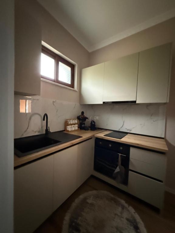 Kuchyň nebo kuchyňský kout v ubytování Nature Treasure Villa