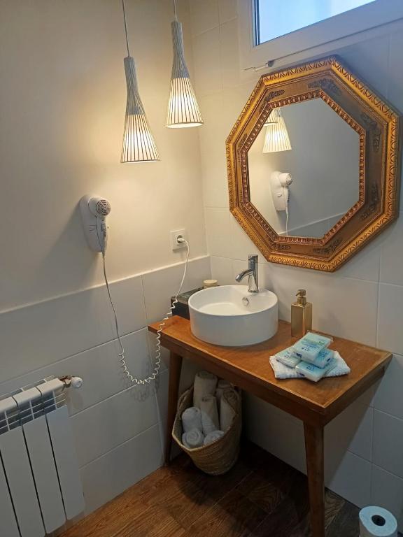 Koupelna v ubytování Apartamentos La Muralla