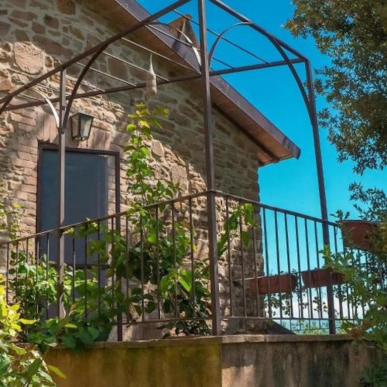 Balkón nebo terasa v ubytování Le Case Gialle Resort