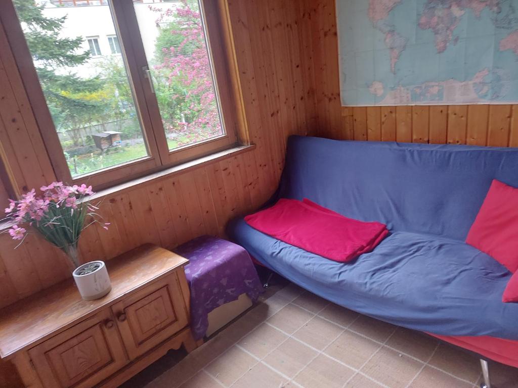 Posezení v ubytování Narnia Room
