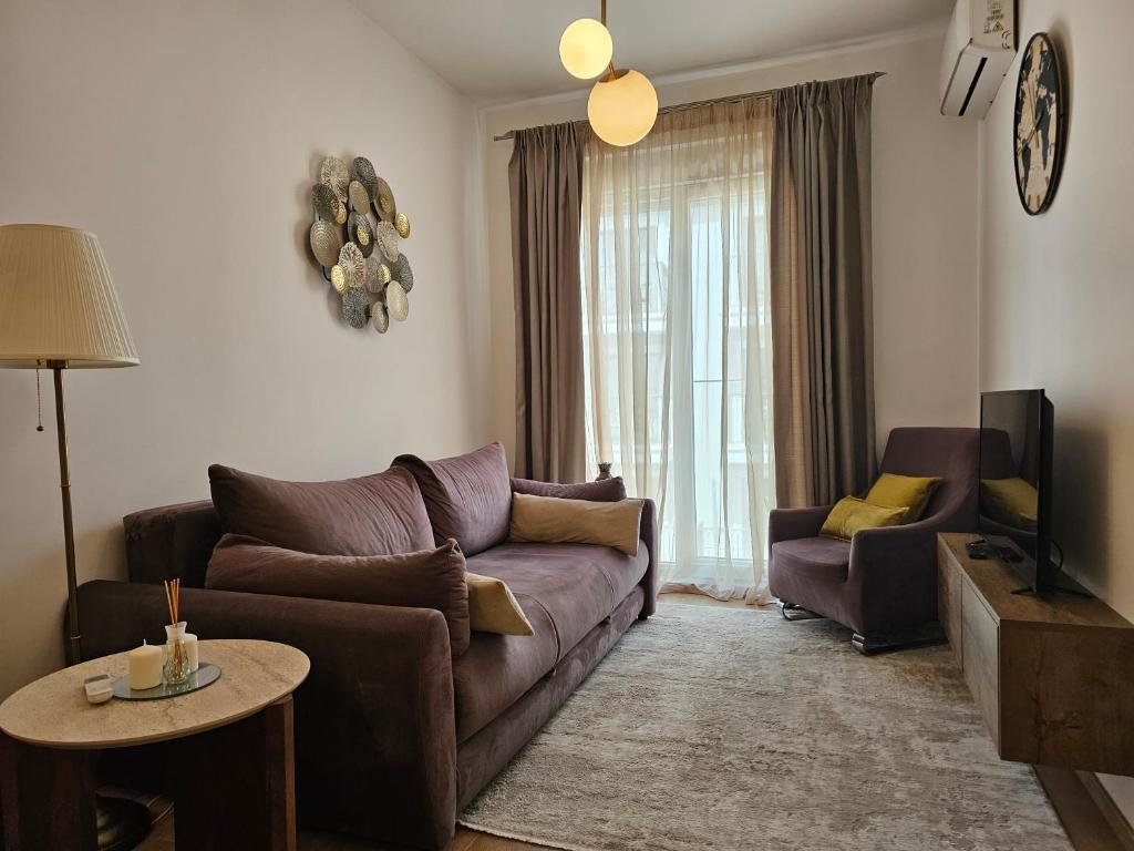 Zona d'estar a Zen Apartment