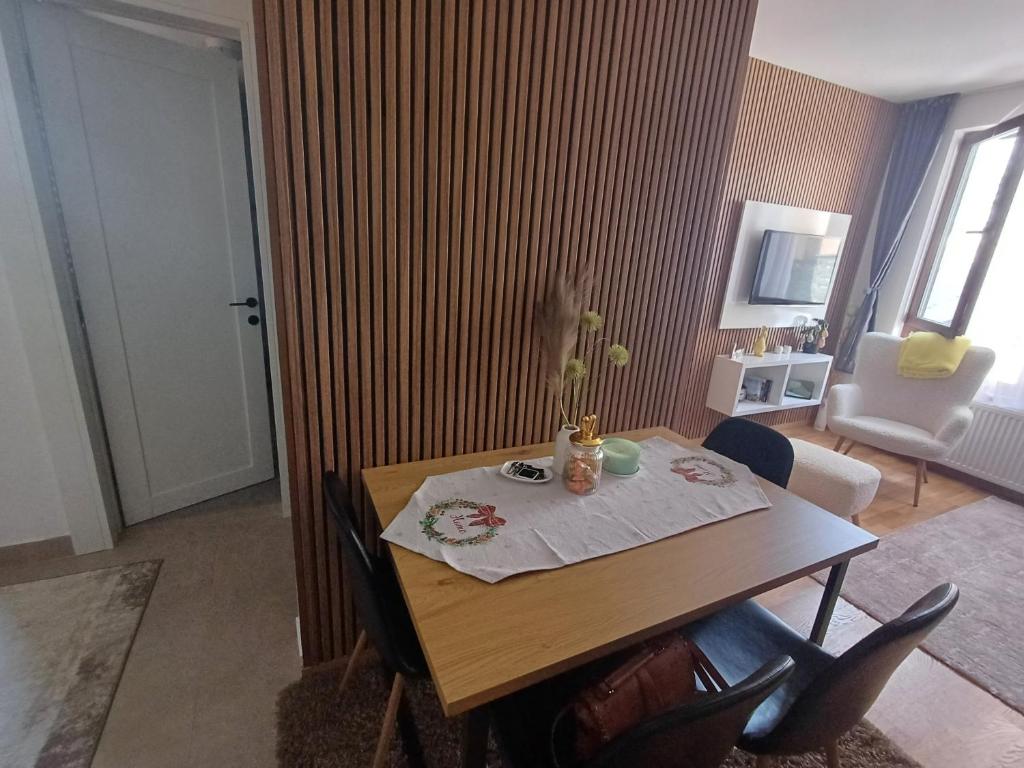 TV a/nebo společenská místnost v ubytování Apartman Nina Divcinova