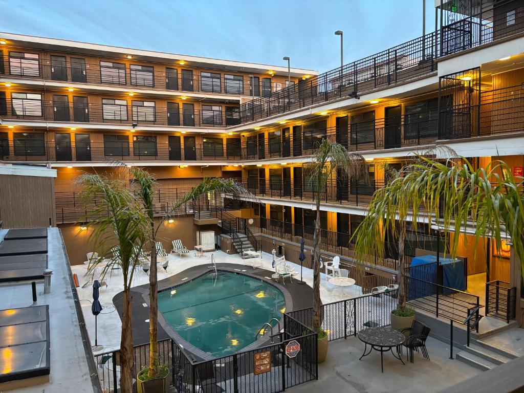 Πισίνα στο ή κοντά στο Hotel Da Vinci