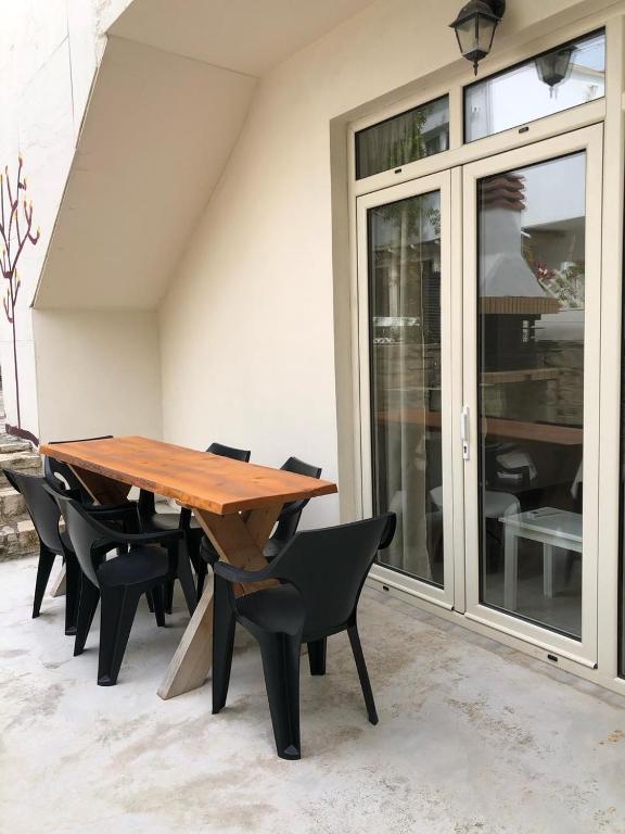 Balkón nebo terasa v ubytování Antonios Hotel Apartments