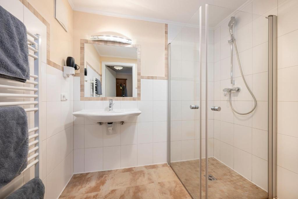 Kúpeľňa v ubytovaní Ziehrerhaus