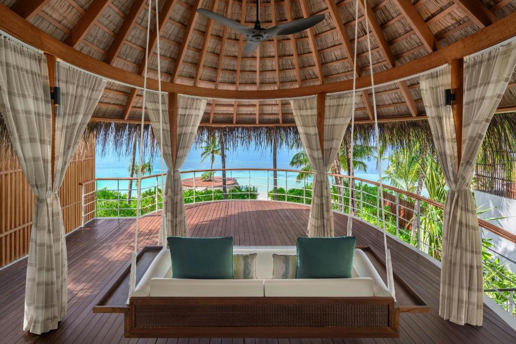 Balkón nebo terasa v ubytování W Maldives