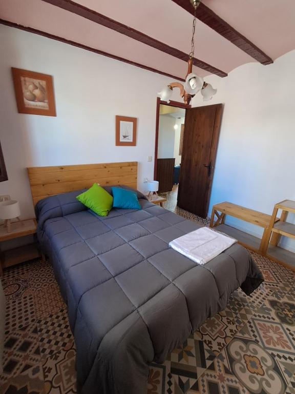 Postel nebo postele na pokoji v ubytování Cortijo Ojos del Prado
