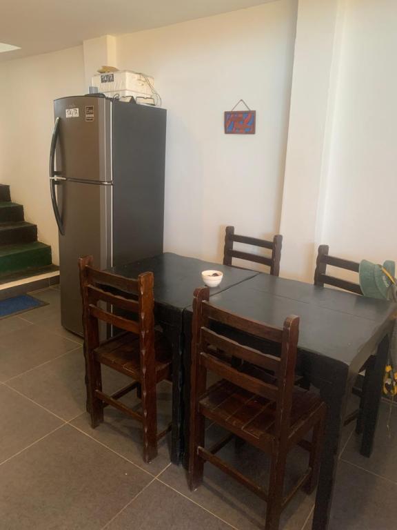 Kuchyň nebo kuchyňský kout v ubytování Tayta Surf House