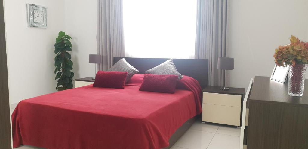 Postel nebo postele na pokoji v ubytování Eivissa Appartment