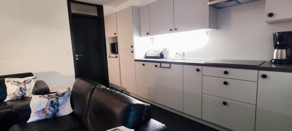 Een keuken of kitchenette bij Vakantiebungalow BERK 1