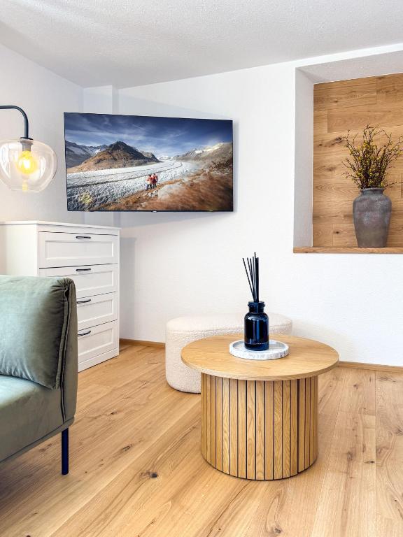 Posezení v ubytování Zer Treichi Appartements
