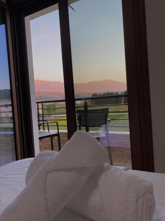 Postel nebo postele na pokoji v ubytování Villa Tabaku
