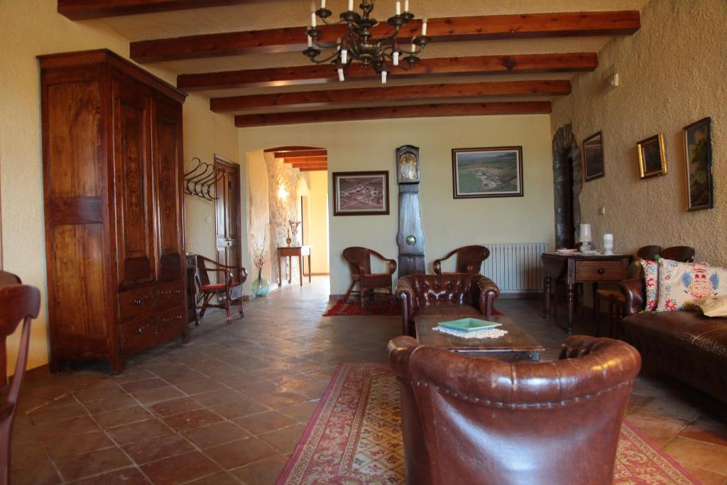 Posezení v ubytování Mas la Torre