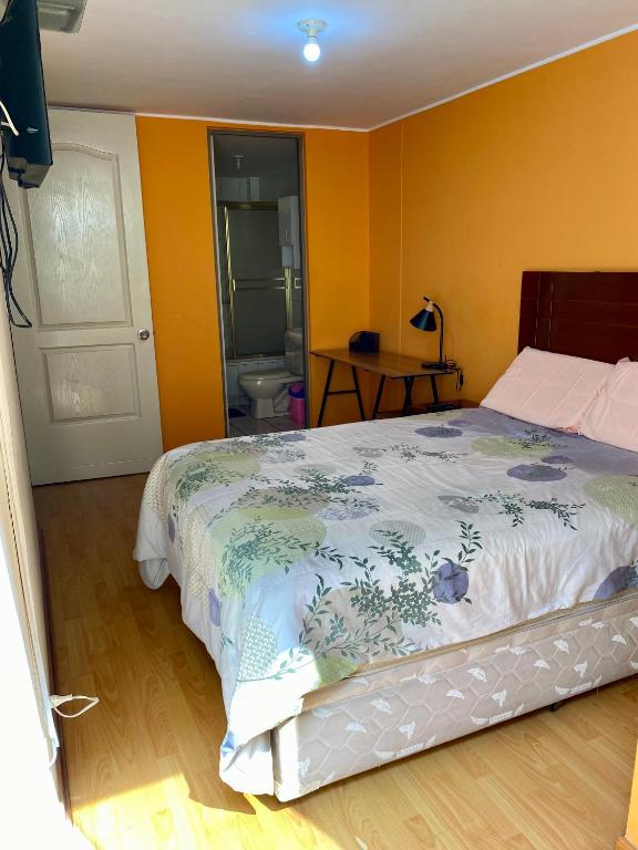 Postel nebo postele na pokoji v ubytování Omi's Room 2