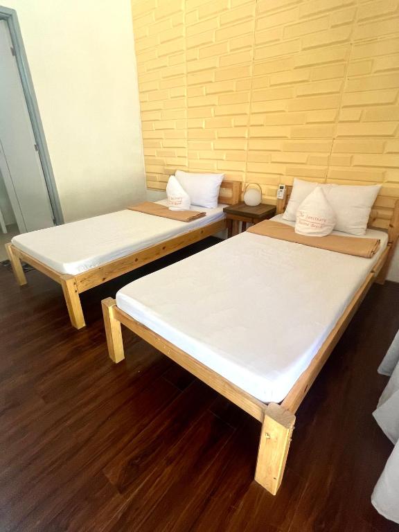 Letto o letti in una camera di The Sanctuary