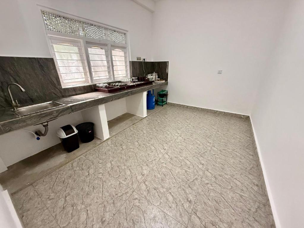 Kuchyň nebo kuchyňský kout v ubytování Citadel Bungalow