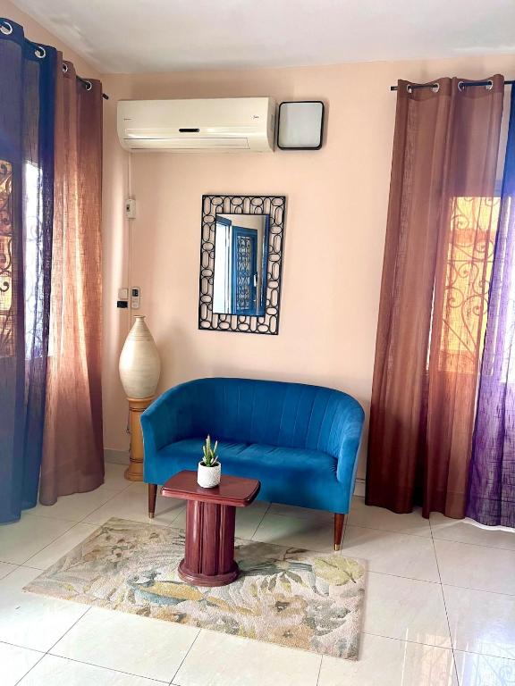 Posezení v ubytování Duplex Haut Standing ODZA