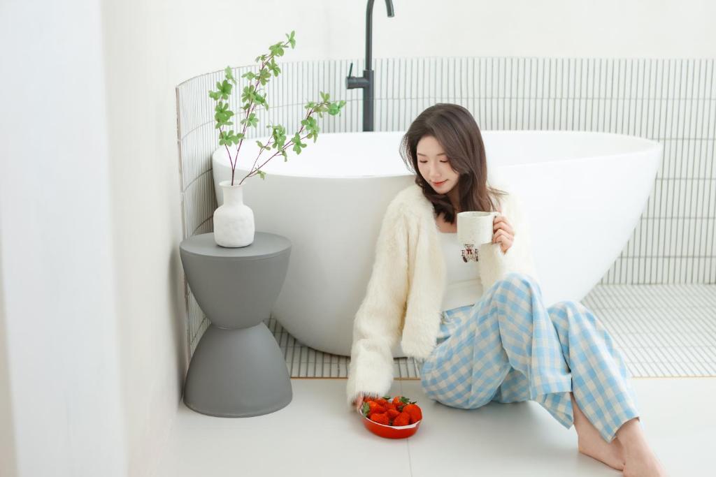 Hosté ubytování EUPHORIA丨Quiet Garden Quiet Designer Garden Hotel丨Datang Never Sleeps City Big Wild Goose Pagoda Subway Station Branch丨Near the scenic area