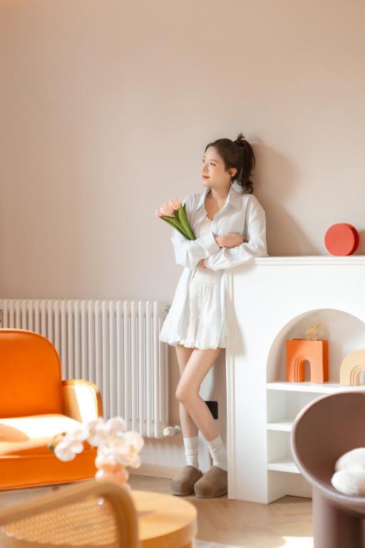 Hosté ubytování EUPHORIA丨Quiet Garden Quiet Designer Garden Hotel丨Datang Never Sleeps City Big Wild Goose Pagoda Subway Station Branch丨Near the scenic area